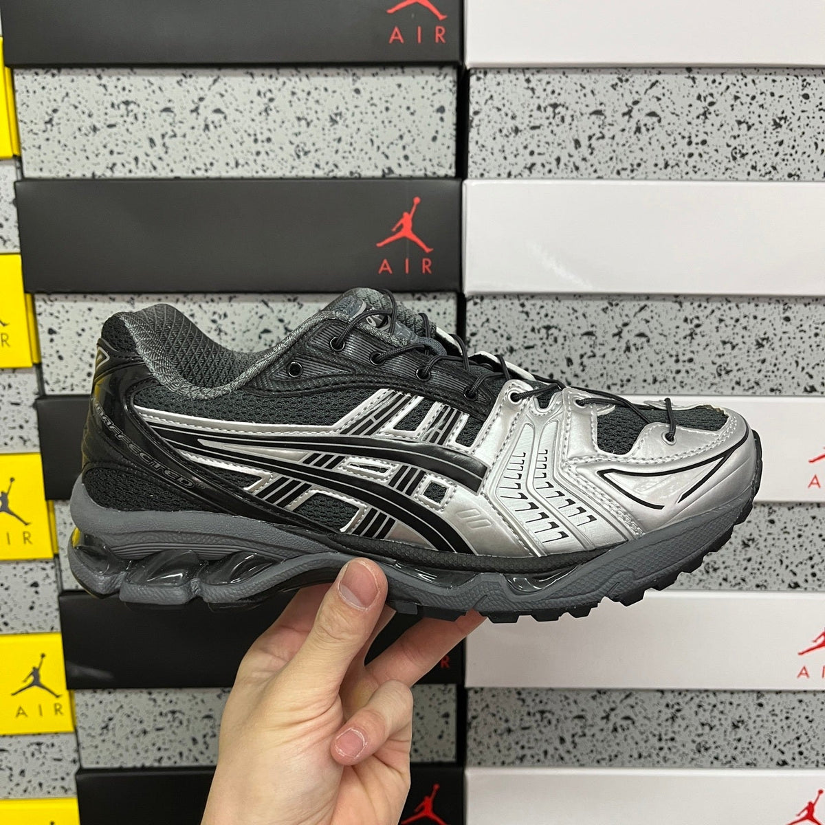 Asics Gel-Kayano 14 Unaffected Infinite Wonders Pack Black Silver