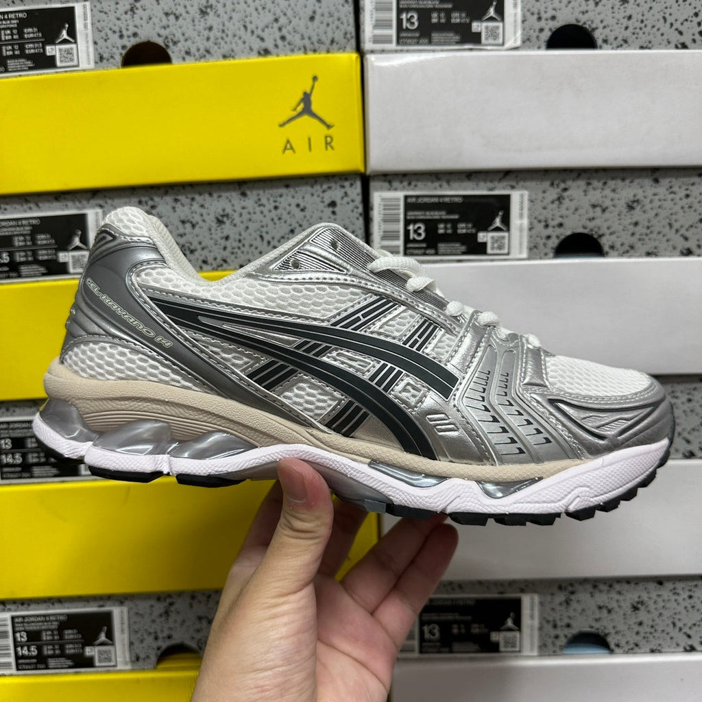 Asics Gel-Kayano 14 White Graphite Grey