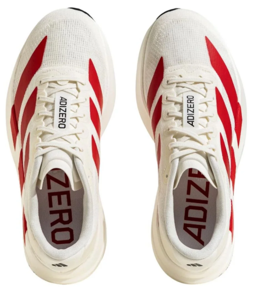 adidas Adizero Evo SL – Silver Metallic / Lucid Red | JS1182