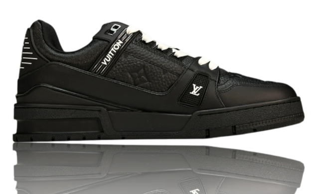Louis Vuitton Trainer Low – 'Monogram Black Embossed'