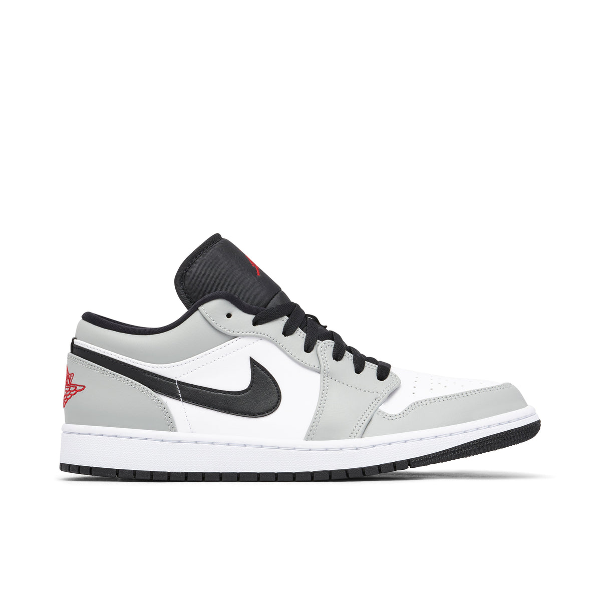Jordan 1 Low Red Light Smoke Grey