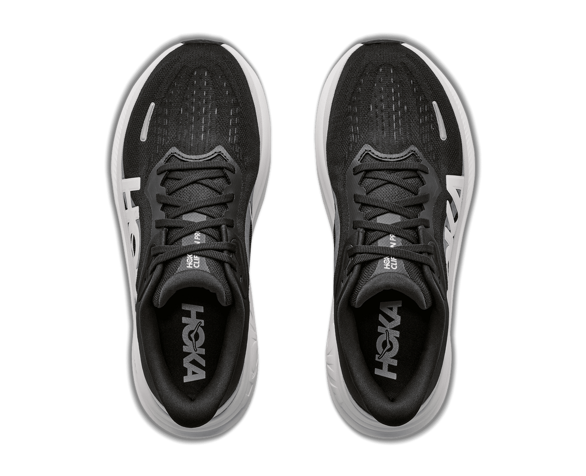 HOKA Women's Clifton Pro - BLACK / COSMIC GREY