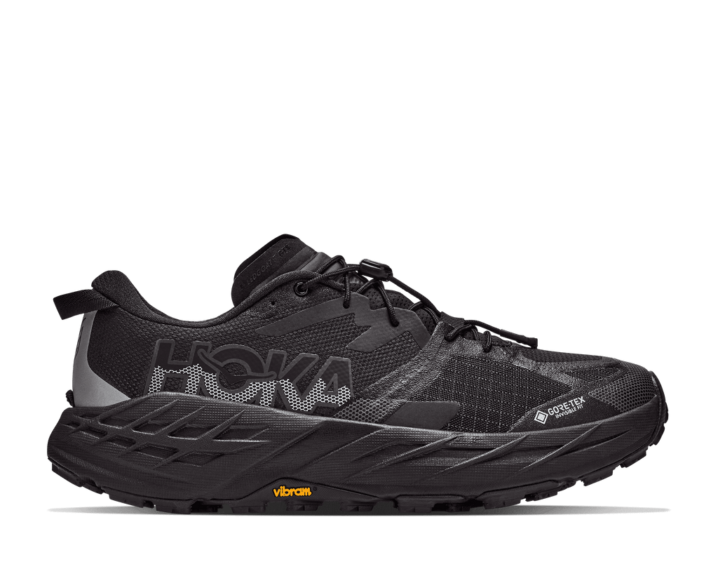 HOKA Women's Speedgoat 7 - BLACK / CARBON BLACK (Wide)