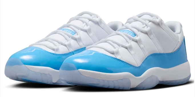 Air Jordan 11 Retro Low 'White/University Blue' FV5104-100