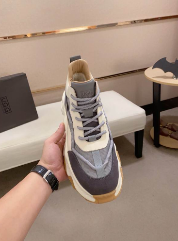 UGG Men's High-Top Sneaker – Grey & Cream