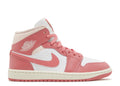 Nike Air Jordan 1 Mid 'Strawberry & Cream' Sneakers (Women)