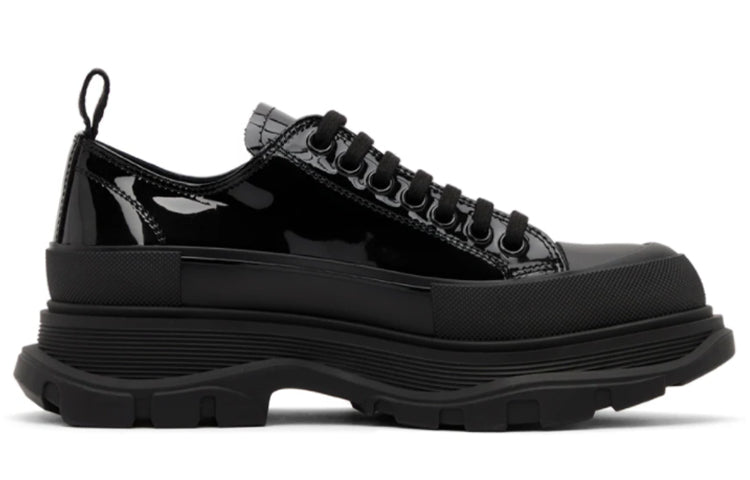 Alexander McQueen Tread Slick Low-Top Shoes 'Core Black' 668774WIA351068 #