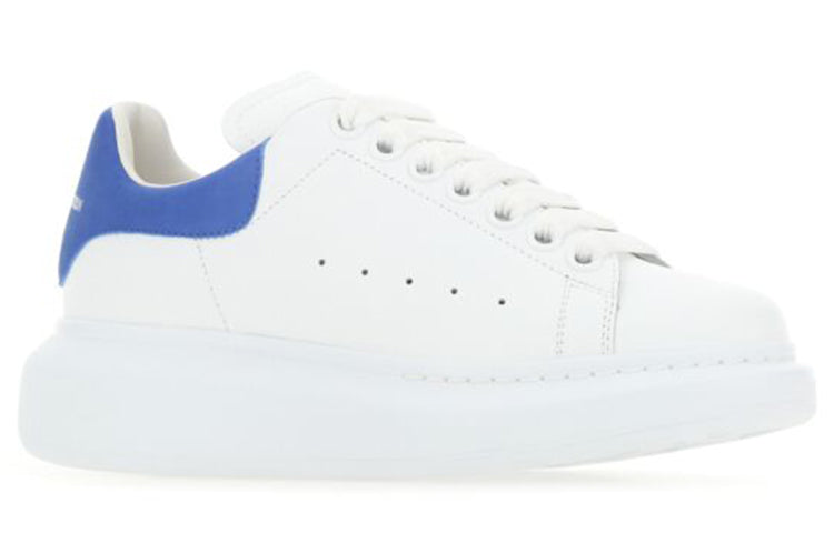 (WMNS) Alexander McQueen Oversized Sneaker 'White Electric Blue' 553770WHGP79255 #