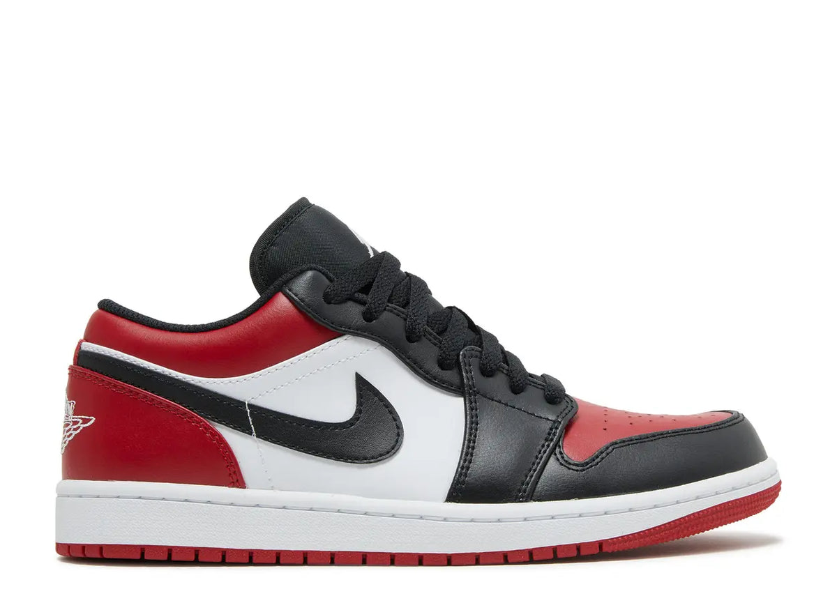Nike Air Jordan 1 Retro Low 'Bred Toe' Sneakers