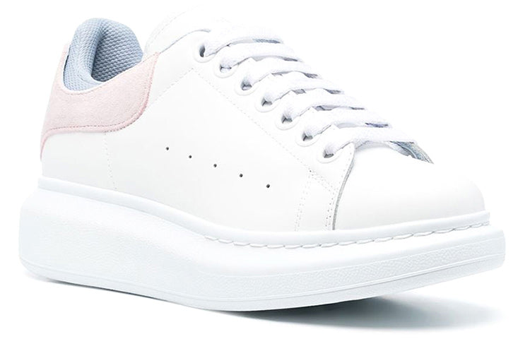(WMNS) Alexander McQueen Oversized Sneakers 'White Pink Blue' 697103WIBNT8874 #
