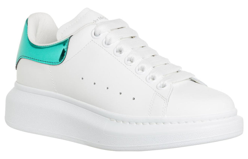 (WMNS) Alexander McQueen Oversized Sneaker 'White Emerald' 676702WICGG9079 #
