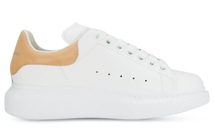 (WMNS) Alexander McQueen Oversized Sneaker 'White Beige'718233WICG68959 #