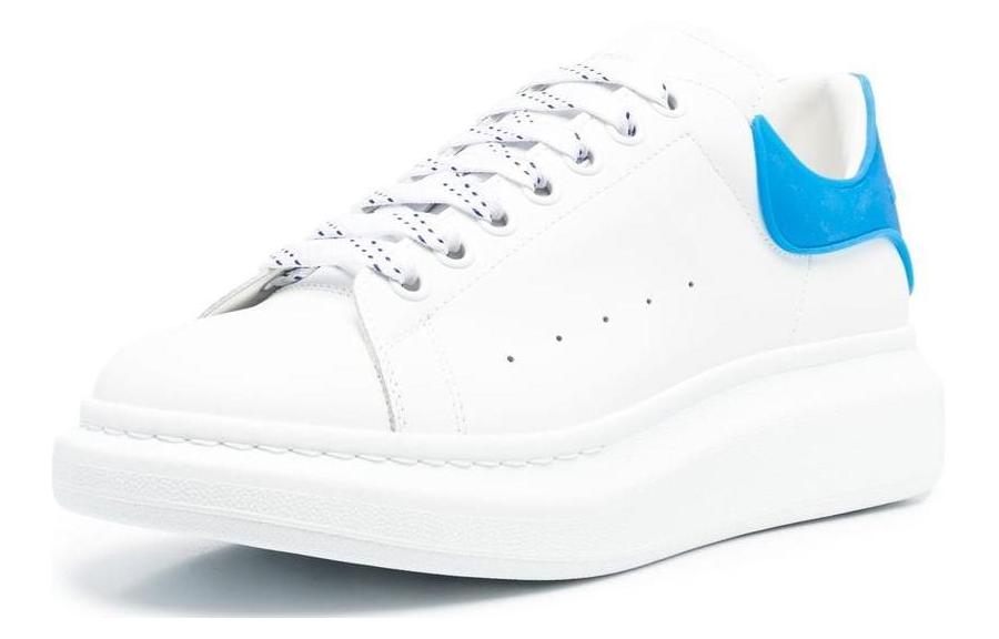 Alexander McQueen Oversized Sneaker 'White Electric Blue' 625156WHXMT8986 #