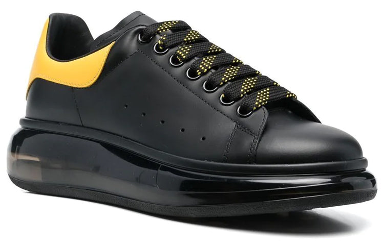 Alexander McQueen Oversized Sneaker 'Black Yellow' 604232WHX981087 #