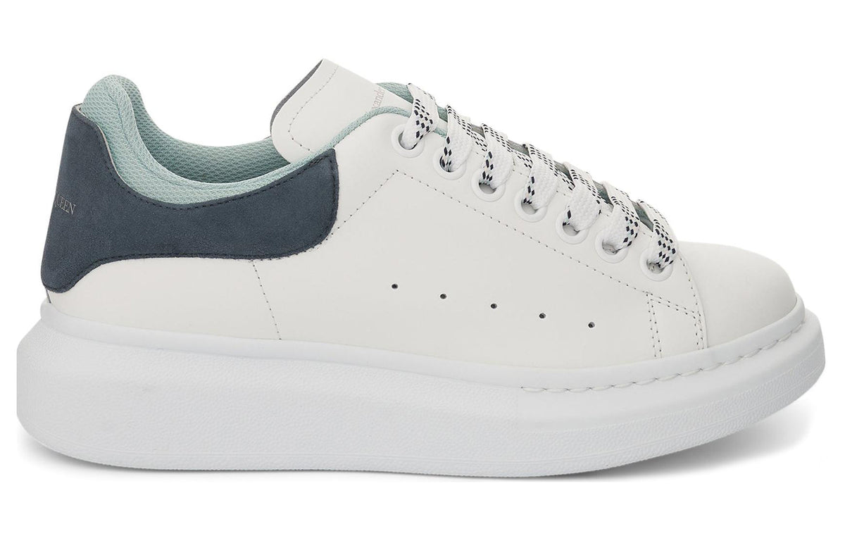 (WMNS) Alexander McQueen Oversized Sneakers 'White Anthracite Mint' 697103WIBNH9890 #