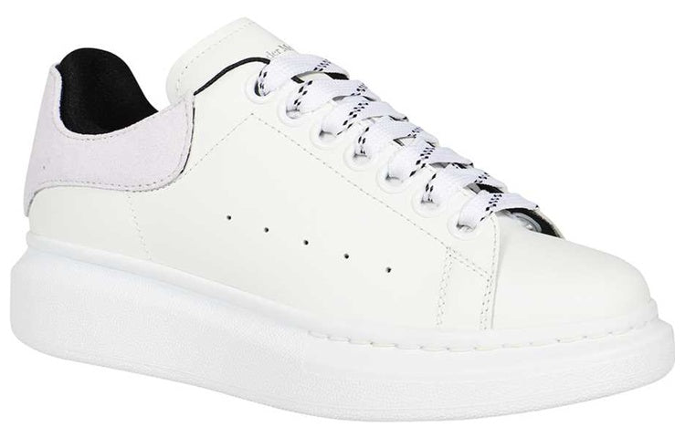 (WMNS) Alexander McQueen Oversized Sneakers 'White Pink Black' 697103WICYA8876 #