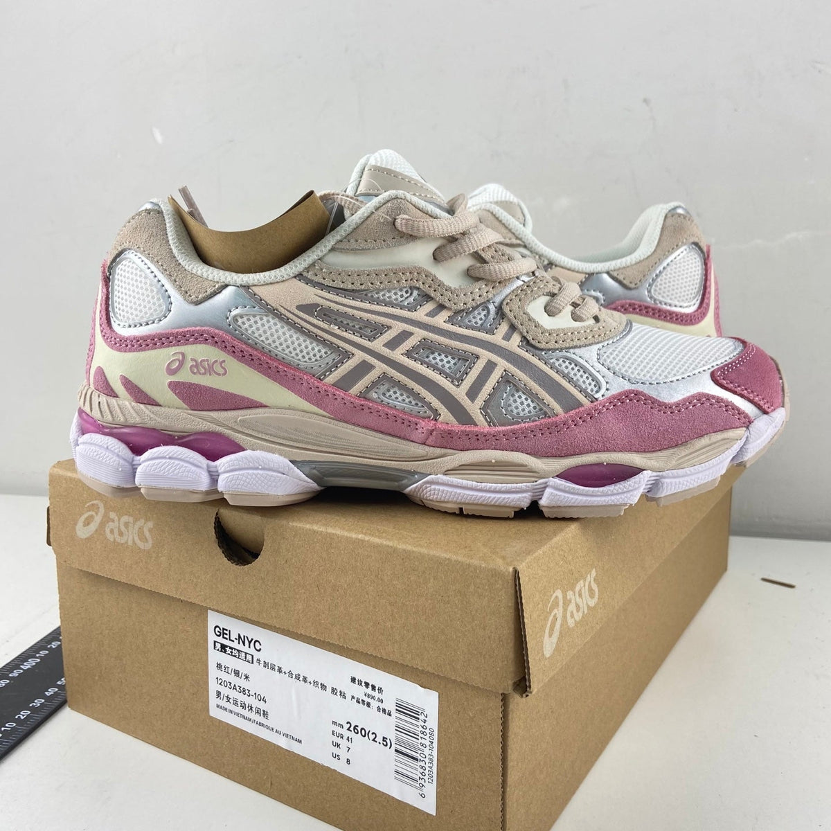 ASICS Gel-NYC Cream Mineral Beige Pink