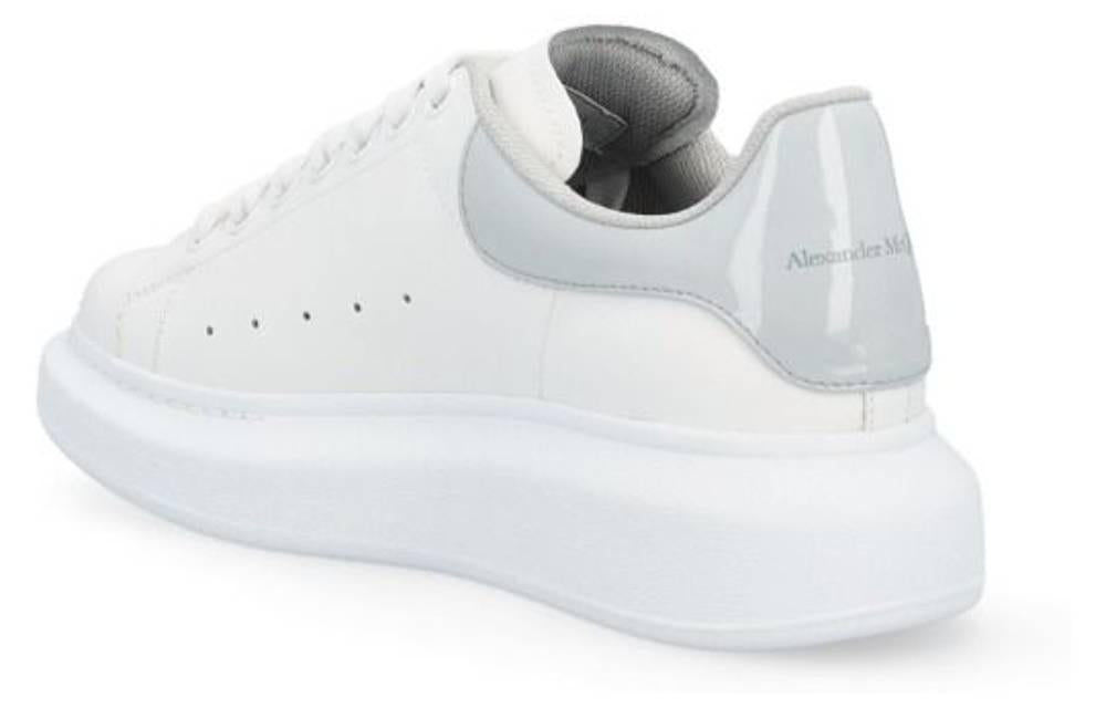 (WMNS) Alexander McQueen Larry Oversize Sneakers 'White Grey' 697101WIBND9766 #