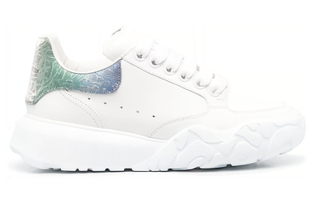 (WMNS) Alexander McQueen Court Sneakers 'White Multi' 733025WID619487 #