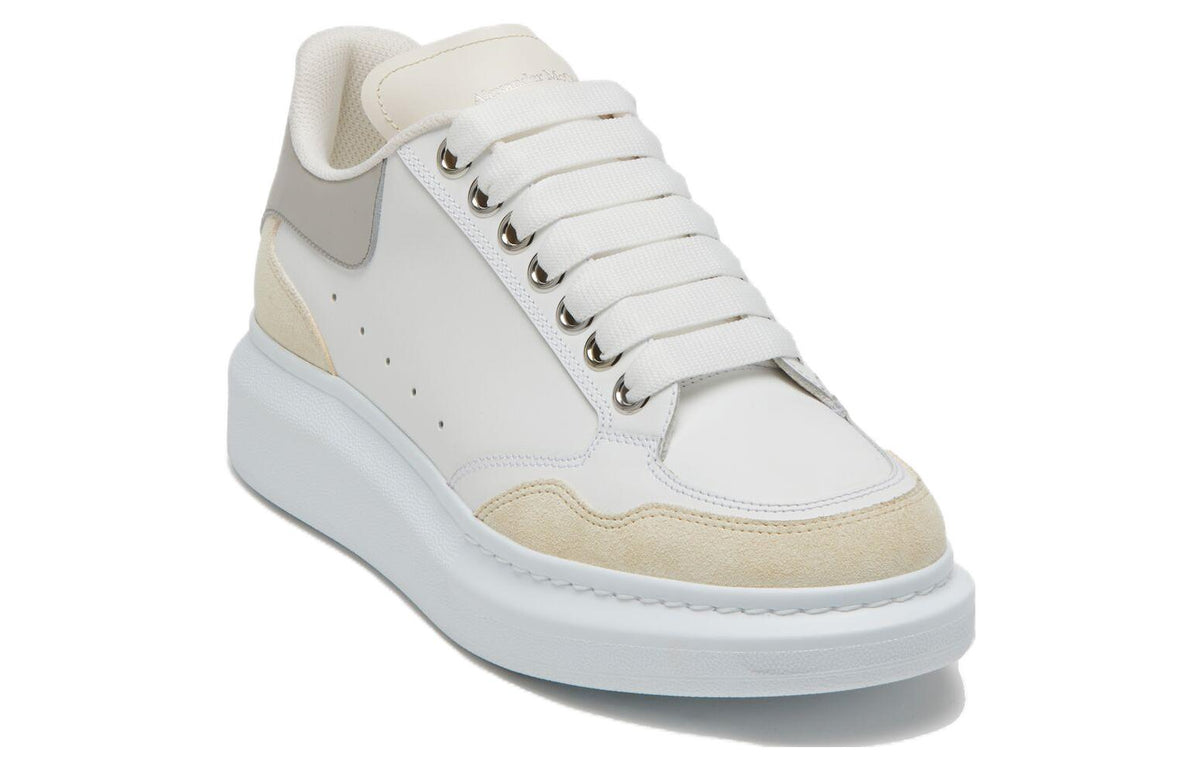 (WMNS) Alexander McQueen Oversized Sneakers 'White Vanilla Cement' 758982WIA5V7788 #