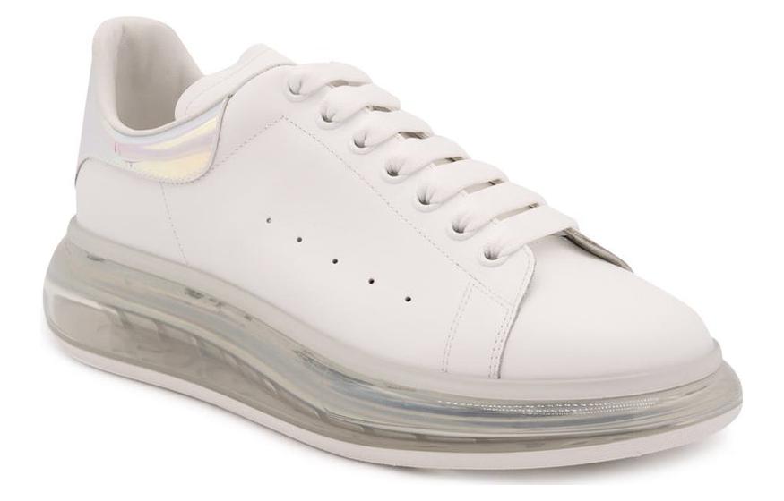 Alexander McQueen Oversized Sneaker 'White Shock Pink' 610812WHXM89035 #
