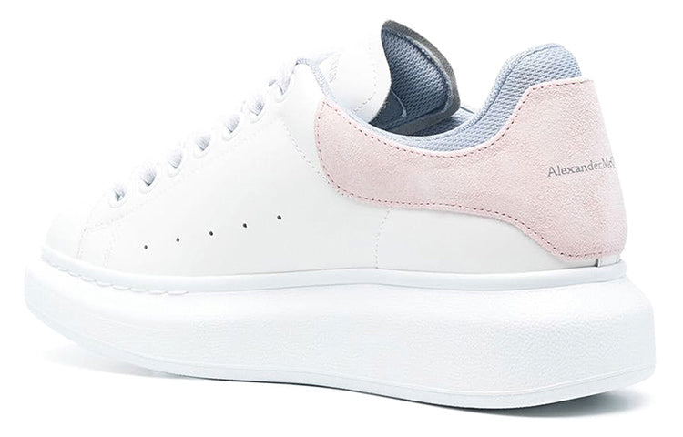 (WMNS) Alexander McQueen Oversized Sneakers 'White Pink Blue' 697103WIBNT8874 #