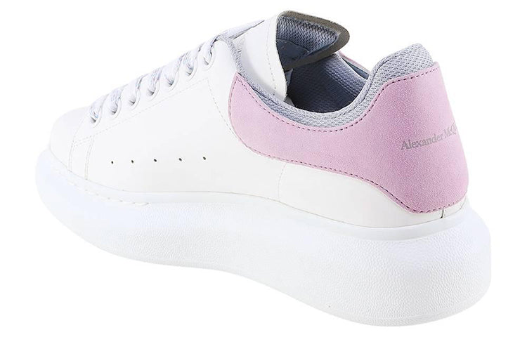 (WMNS) Alexander McQueen Oversized Low-Top Sneakers 'White Pink Purple' 697103WIBNH9859 #