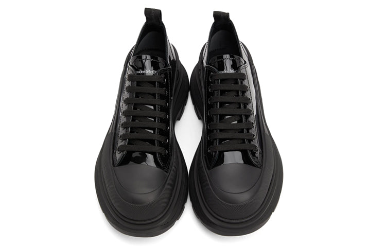 Alexander McQueen Tread Slick Low-Top Shoes 'Core Black' 668774WIA351068 #