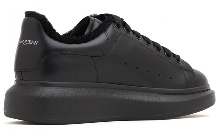 Alexander McQueen Oversized Sneakers 'Triple Black' 604228WHBN61000 #