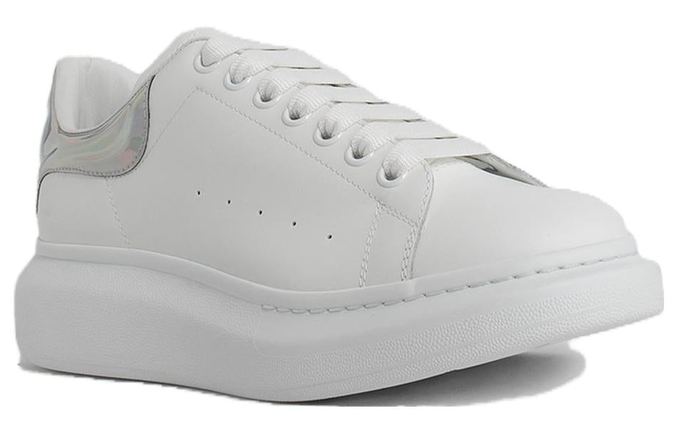Alexander McQueen Oversized Low-Top Sneakers 'White Silver' 688525WHVIU9071 #