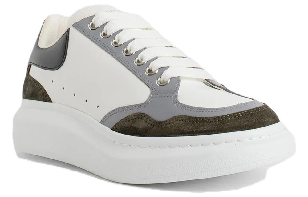 Alexander McQueen Oversized Sneaker 'White Khaki Grey' 757710WIA5V3155 #