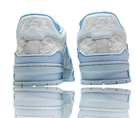Louis Vuitton Trainer Low x Tyler, The Creator ‘Blue’ – Style 1ACRYB