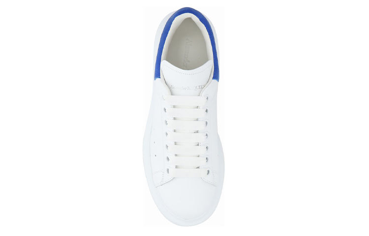 (WMNS) Alexander McQueen Oversized Sneaker 'White Electric Blue' 553770WHGP79255 #