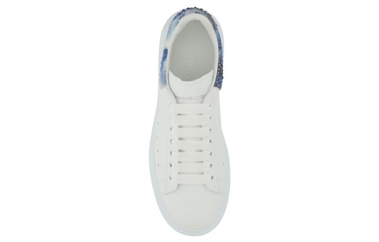 Alexander McQueen Oversized Shoes 'Iridescent White Blue' 730085WICY48912 #