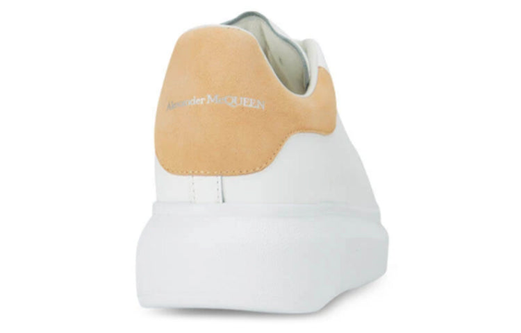 (WMNS) Alexander McQueen Oversized Sneaker 'White Beige'718233WICG68959 #