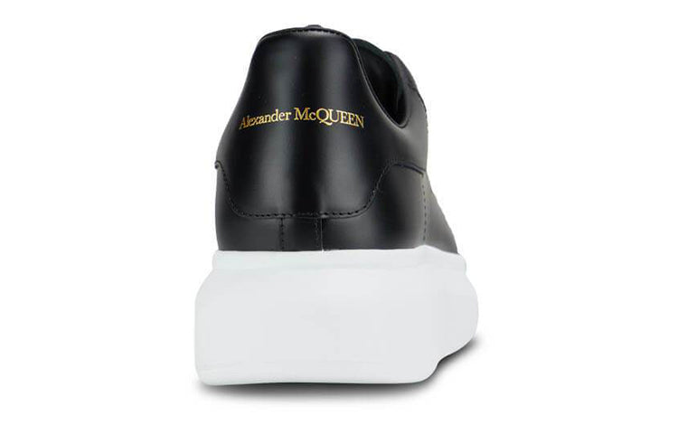 Alexander McQueen Oversized Sneaker 'Black White Sole' 553680WHGP51000 #