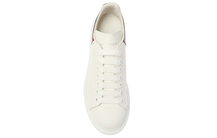 (WMNS) Alexander McQueen Oversized Sneaker 'White Lust Red' 553770WHXMW9676 #