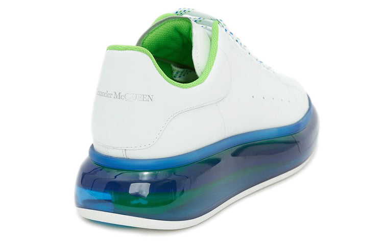 Alexander McQueen Oversized Sneaker 'Transparent Sole - White Blue' 662657WHYBY9467 #