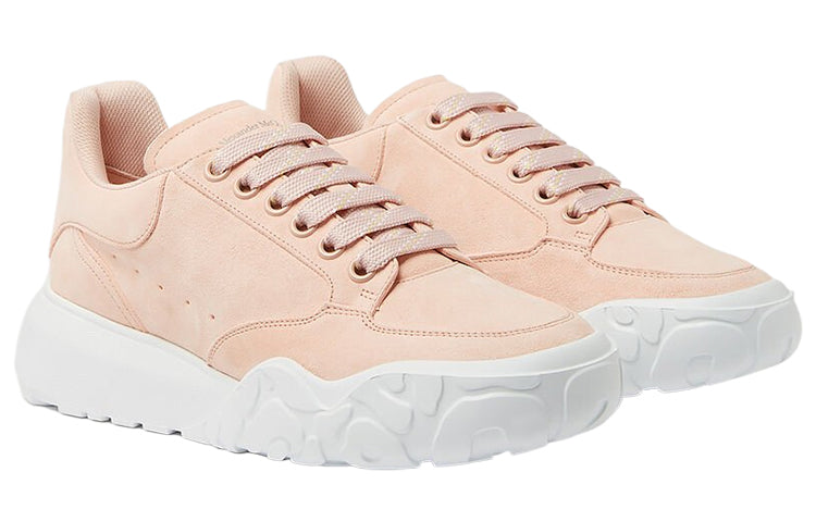 (WMNS) Alexander McQueen Court Trainer 'Pink White' 657567WIA507126 #