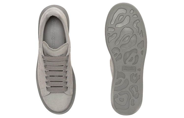 Alexander McQueen Oversized Sneaker 'Grey Suede' 553680WHV671716 #