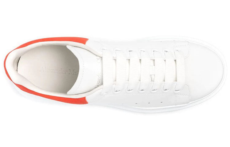 Alexander McQueen Oversized Sneaker 'White Warm Orange' 553680WHGP79345 #