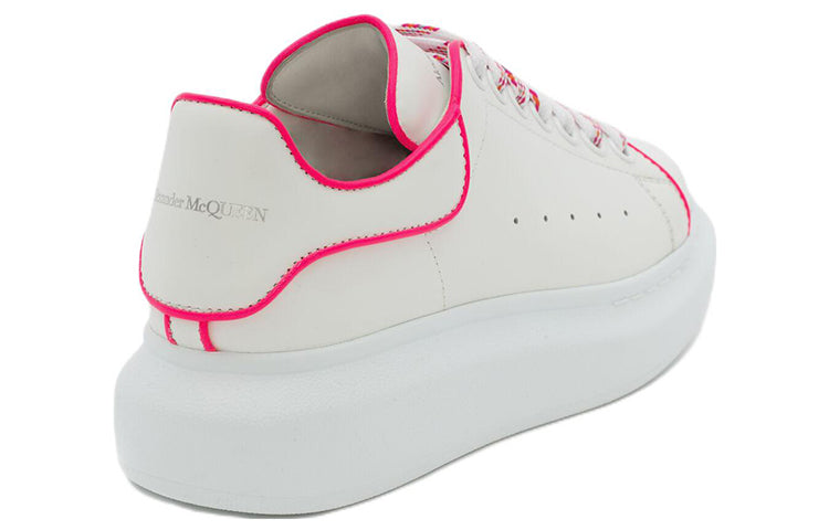 (WMNS) Alexander McQueen Oversized Sneakers 'Fluo Pink' 697600WIBNI9757 #