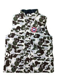 Canada Goose x BAPE Grey Camo Padded Vest