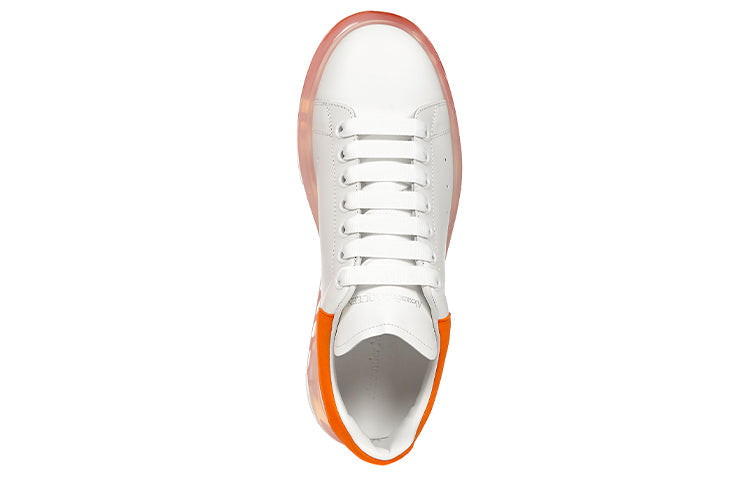 Alexander McQueen Oversized Sneaker 'Translucent Orange' 604232WHXMA9745 #