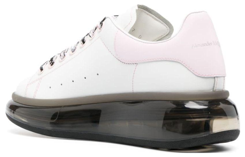(WMNS) Alexander McQueen Larry Oversized Sneaker 'Clear Sole White Black' 718255WIE818845 #