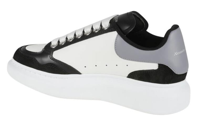 (WMNS) Alexander McQueen Larry Oversized Sensory Sneakers 'White Black Grey' 758982WIA5V1142 #