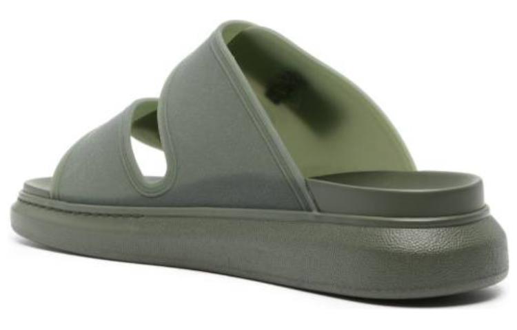 Alexander McQueen Hybrid Sandals 'Olive' 663563W4TM63211 #