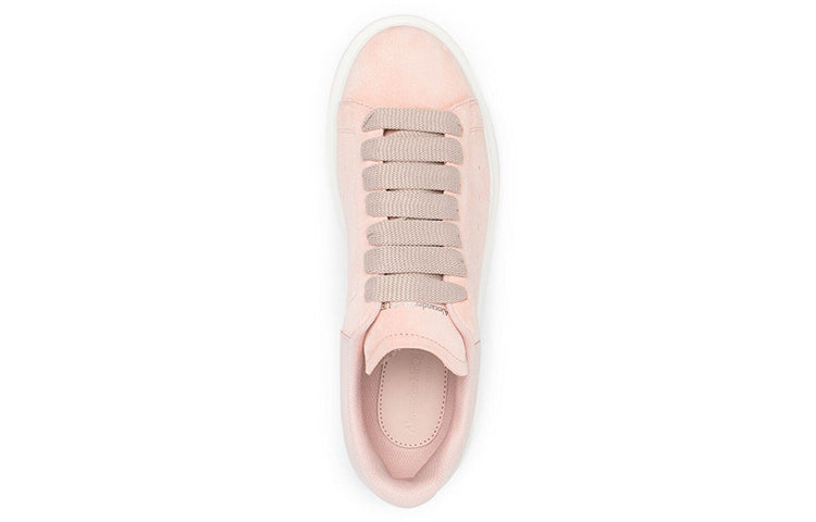 (WMNS) Alexander McQueen Suede Oversized Sneaker 'Pink' 650792WIA516837 #