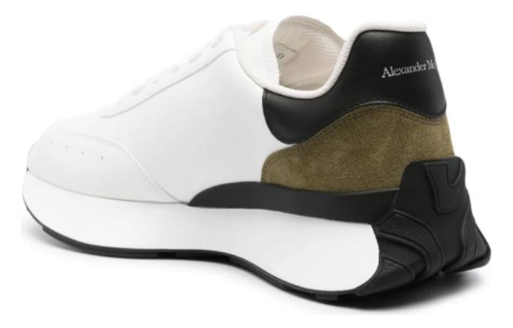 Alexander McQueen Sprint Runner 'White Green' 777417WIDNE8738 #