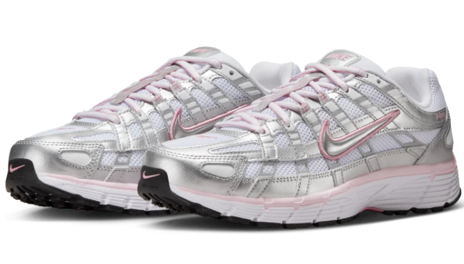 (WMNS) Nike P-6000 'White Elemental Pink' BV1021-108